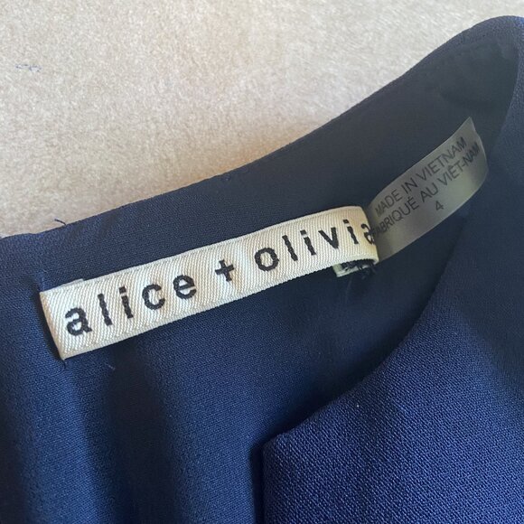 Alice + Olivia Niko Cold Shoulder Dress ASO Clary Fray - Picture 8 of 13